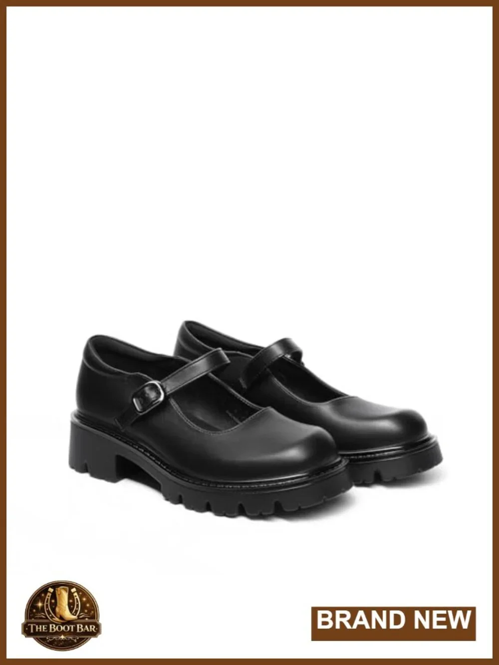 Chunky Platform Block Heel Mary Jane Pumps for Women